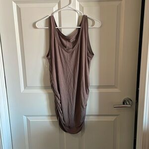 Lane Bryant- light brown rouched sides tank top. Size 18/20. NWT